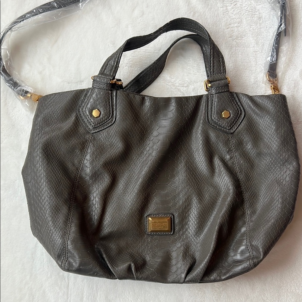 Marc by Marc Jacobs gray tote bag